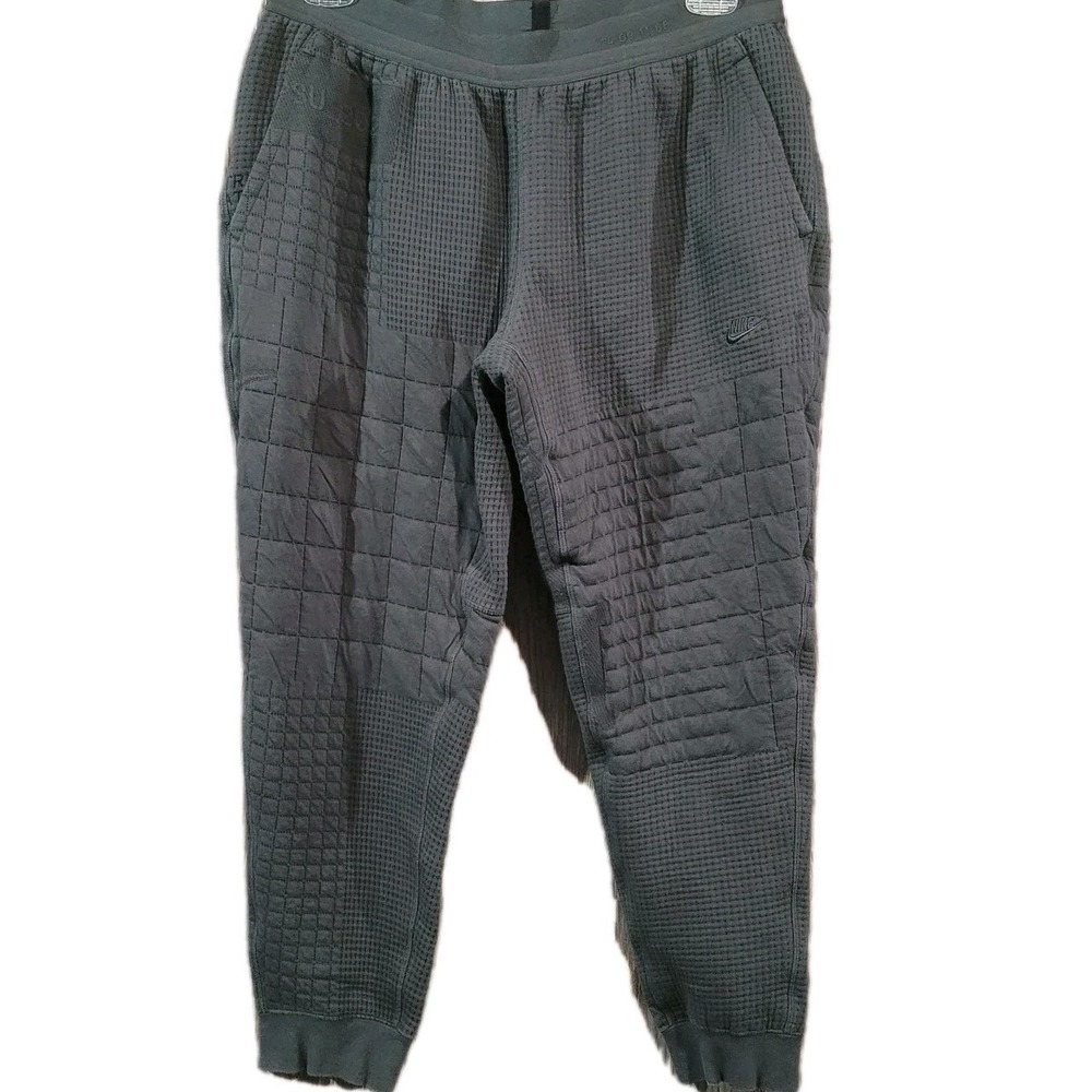 Nike Tech Pack Sweatpants Jogger XL Charcoal Gray Therma-Fit ADV Textured READ